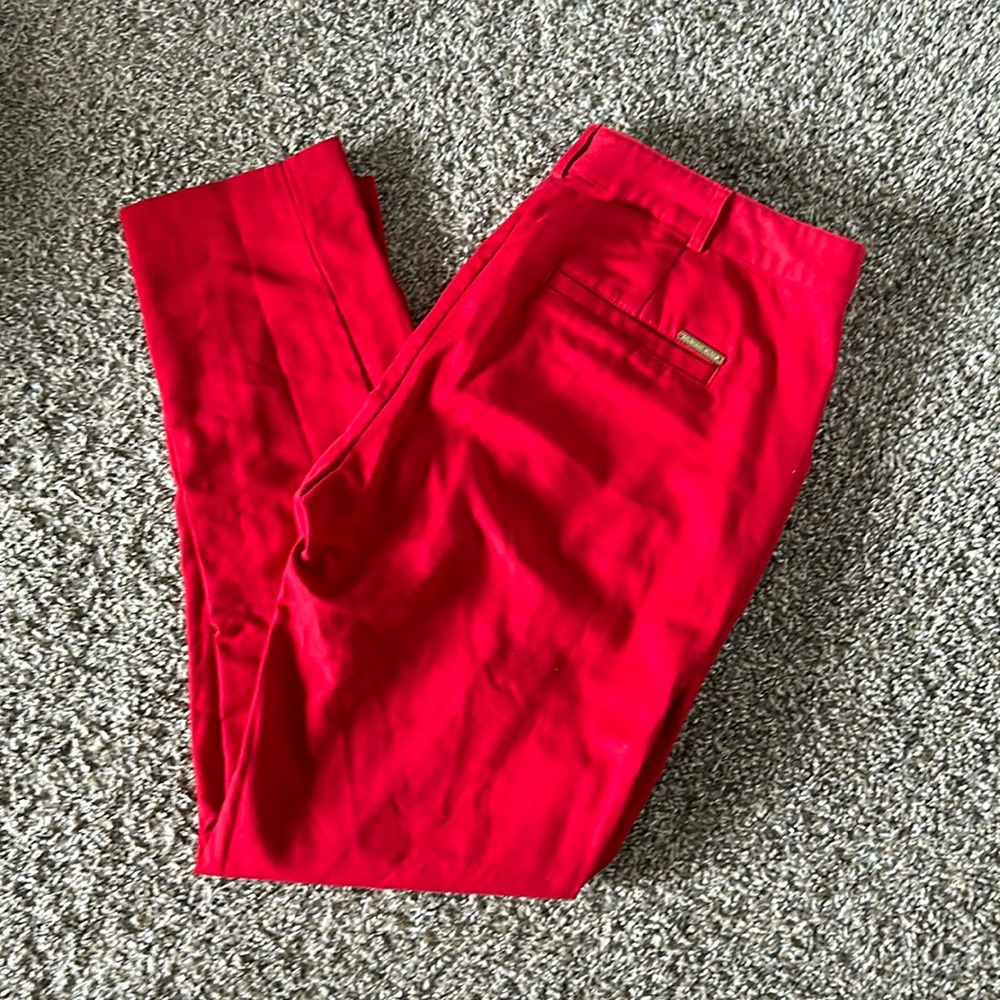 Michael Kors Red Pants